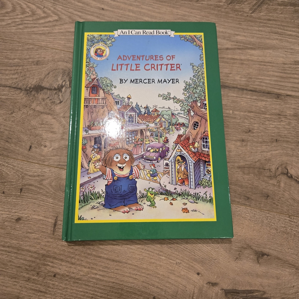 Vintage I Can Read Adventures of Little Critter 4-in-1 Lever Reader Book Summer